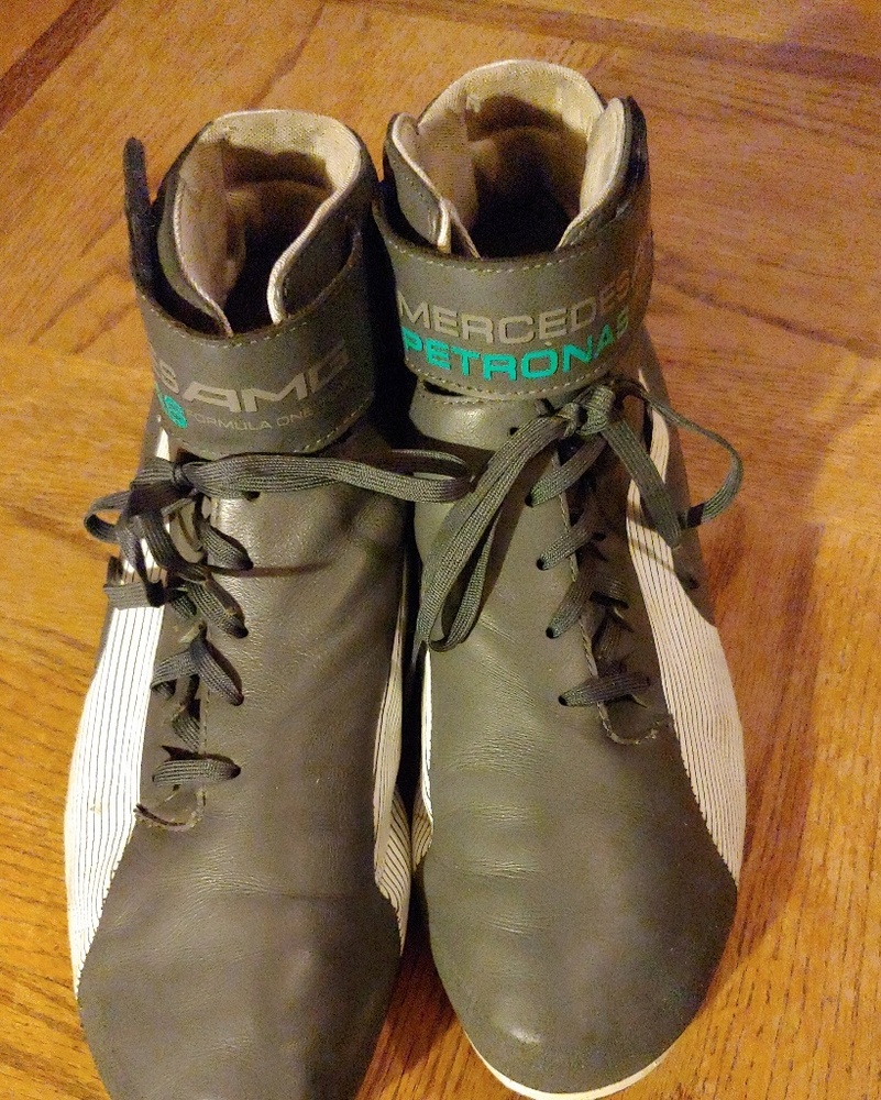 Puma Boots Amg Mercedes Petronas collection shoes.